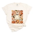 thumbnail image 4 of Ghost Floral Collage - Womens Garment Dyed Tee, 4 of 11