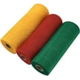 thumbnail image 4 of Red Green Gold Deco Mesh - 10" x 10 Yards, Set of 3, Wreath, Autumn Swag, Fall Garland, Thanksgiving, Christmas Decorations, 4 of 6
