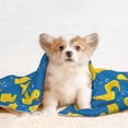 thumbnail image 4 of Yiaed Rubber Duck Print Dog Blankets-Cat Blanket Washable for Couch Protection,Puppy Blanket, Soft Plush Reversible Throw Furniture Protector-Medium, 4 of 8