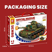 Sembo Block Warfare - American Main Battle Tank M60A2 Starship