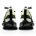 thumbnail image 6 of Check Pattern Yellow And White Walking Shoes for Men Woman Lightweight Tennis Fashion Elastic Sports Shoes Cushion Basketball Shoes, 6 of 7