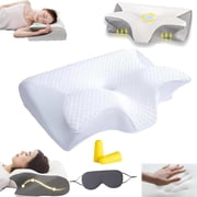 Neckhaven Pillow Hospitality Collection, Neckhaven Pillow, Neck Haven Pillows, The Neck Haven Enhanced Thickness Pillows, Contoured Support Pillows for Side Back Stomach Sleepers
