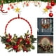 thumbnail image 1 of Guirnalda Hecha A Mano Con Luces LED Regalo Perfecto Corona Navideña Decoraciones Pared 30cm, 1 of 9