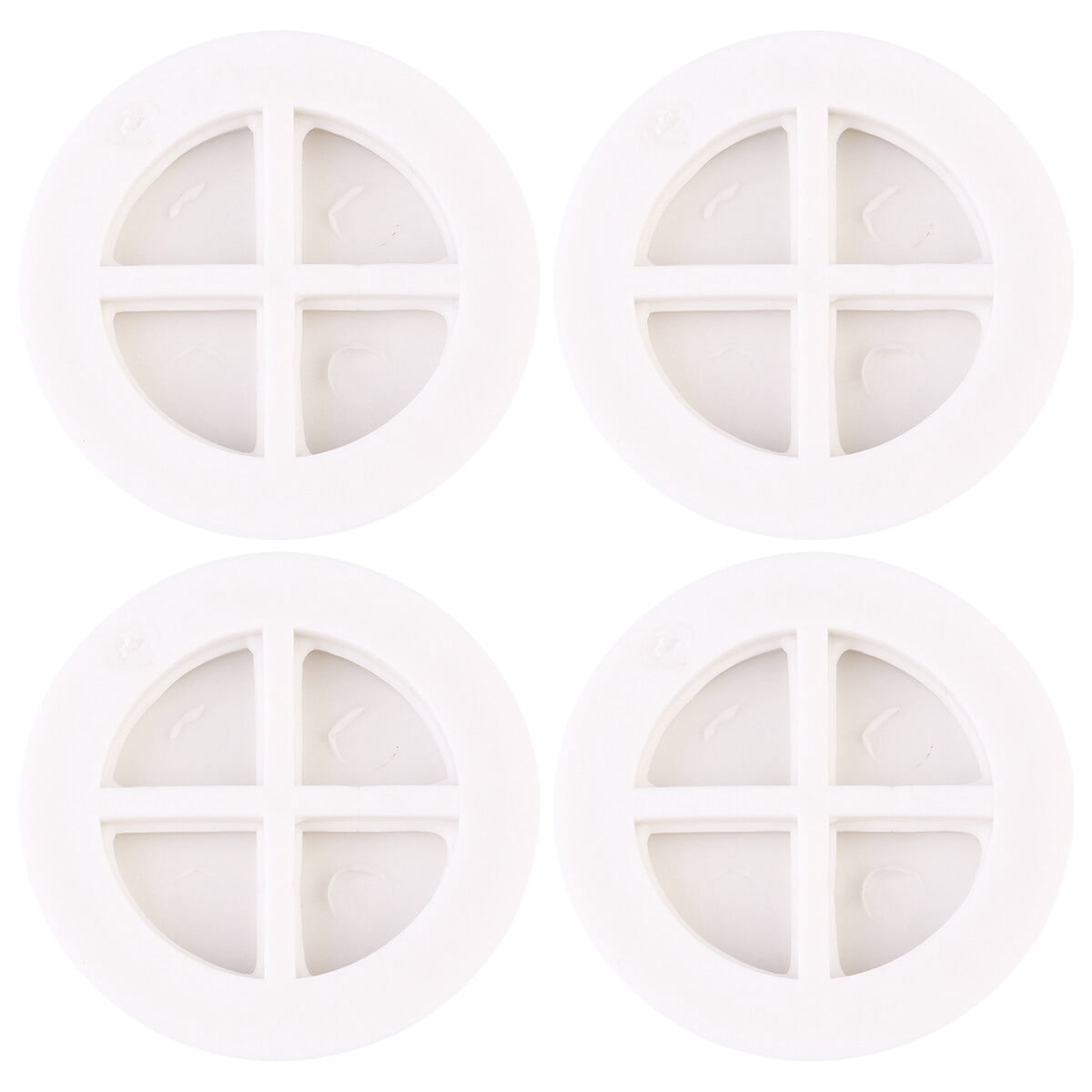 SOPOTUTU Tpr Washer Pad Non-Slip Floor Protector for Washer Sound Insulation 12Pcs
