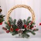 thumbnail image 1 of Corona Navideña de Abeto Xihbxyly con Forma de cono Decoración para Árbol de Navidad, 1 of 6