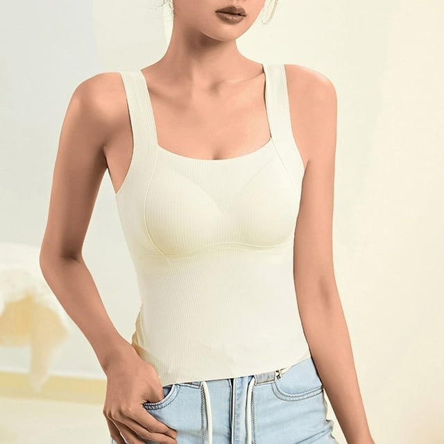 lSLJS Blouse Femme Unie Décontractée Mode Col en V Régulier Sans Manches Vêtements de Nuit Hauts, Débardeurs Femme