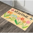 thumbnail image 5 of A1HC Natural Coco Coir Doormat, Spring Floral, 18"x30", Durable Outdoor Welcome Mat, Non-Slip, Easy to Clean, Pet Friendly, 5 of 8