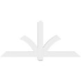 thumbnail image 2 of 60"W x 27 1/2"H x 2"D x 4"F, 11/12 Pitch, Redmond Architectural Grade PVC Gable Bracket, 2 of 8
