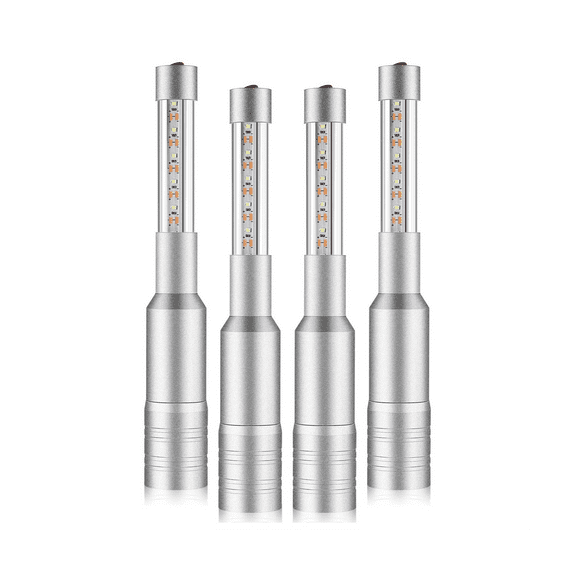 4Pcs LED Strobe Lights Bottle Lights for Liquor Bottles Rechargeable Champagne Bottle Service Lights Bottle US Plug