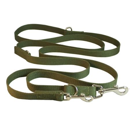 - 6 Way European Multi-functional Cotton Web Dog Leash, Adjustable Lead 50