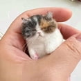 thumbnail image 5 of Wool Felting Kit, Beginner Friendly Needle Felting Cats Craft Bag, Handmade Material Set for DIY Animal Couples Gift Making, 5 of 6