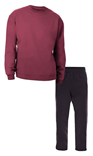 Maroon Sweatshirt with Black Jogger 