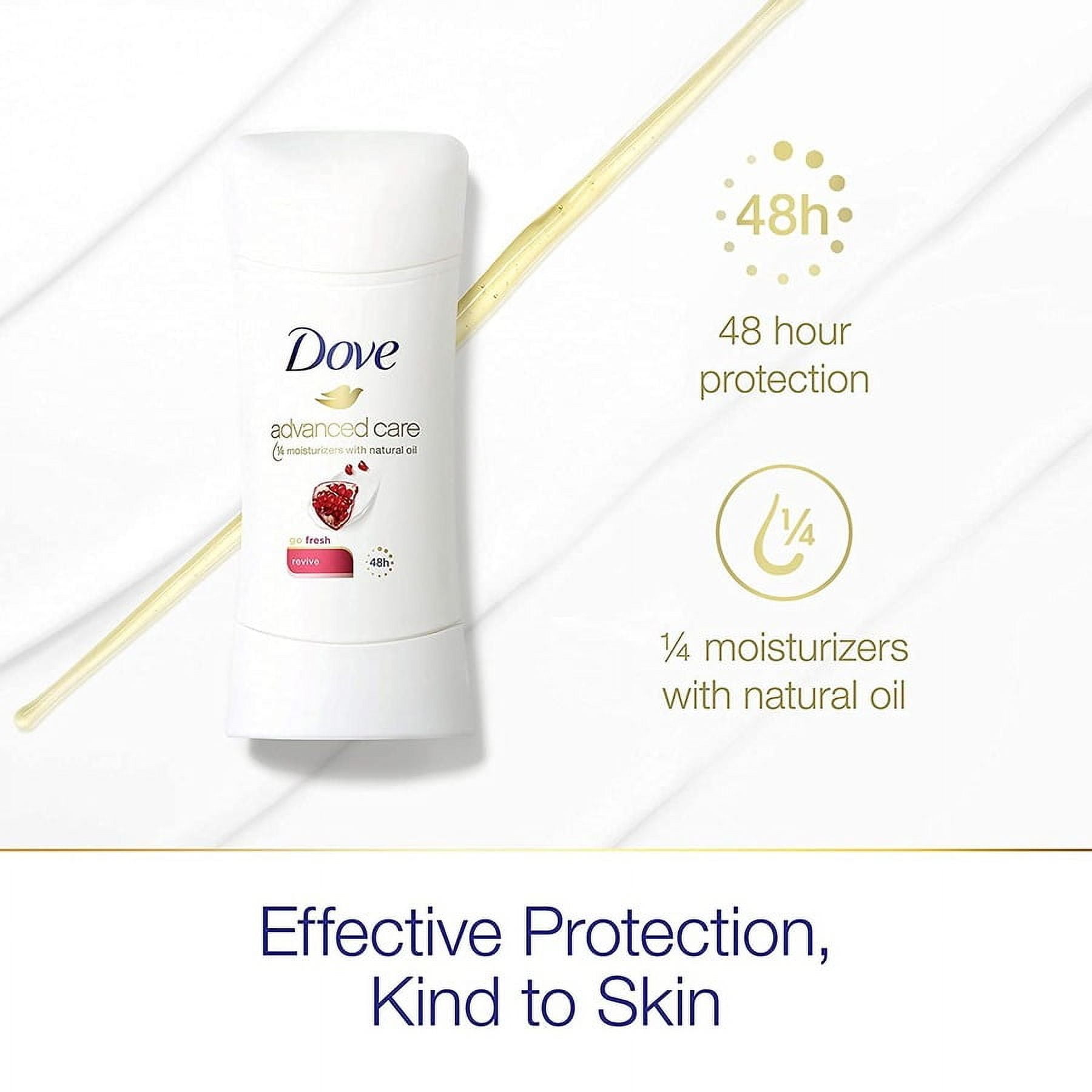 Dove Advanced Care Revive Antiperspirant Stick, Pack of 3