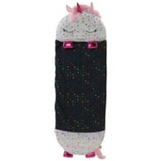 Happy Nappers: Pillow & Sleepy Sack Large - Shimmer Unicorn - 66 x 30, 2-In-1: Plush Animal Opens Into Sleeping Bag, Soft Play Character, Kids 7+