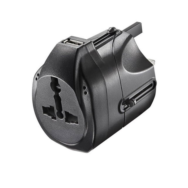 Adaptador Clavija de Viaje Insignia con USB