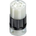 thumbnail image 2 of Leviton 15A 125V 3-Wire 2-Pole Industrial Grade Locking Cord Connector, 2 of 2