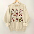 thumbnail image 2 of RKSTN Sweat-Shirt pour Femmes Col Rond Imprimé de la Saint-Patrick Manches Longues Chandails en Molleton de Noël, 2 of 4