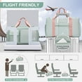thumbnail image 4 of Small Gym Bag for Women, Travel Duffle Bag Carry On Weekender Bag with Shoe Compartment, 4 of 5