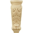 thumbnail image 2 of Ekena Millwork 7"W x 4"D x 20"H Large Farmingdale Acanthus Pilaster Corbel, Alder, 2 of 4