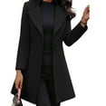 thumbnail image 1 of kurtrusly Versatility Of Women Coat Jacket For Wide Range Of Occasions Easy black S, 1 of 5