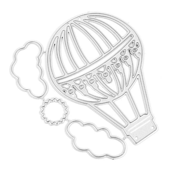 Hot Air Balloon Metal Cutting Dies Scrapbooking Stencil Die Cuts Card Embossing