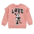 thumbnail image 2 of Disney Minnie Mouse Fleece Sweatshirt and Flare Leggings Outfit Set Infant to Big Kid, 2 of 5