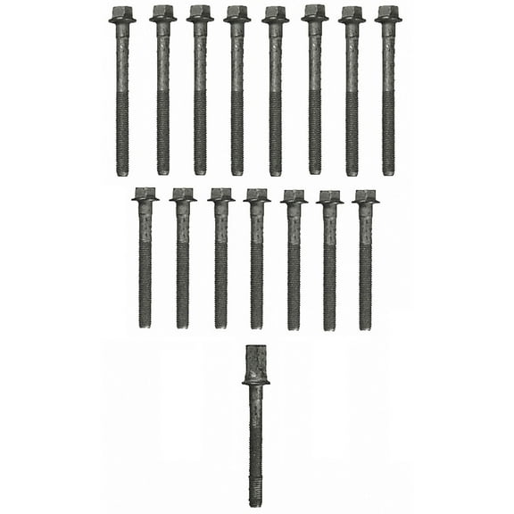 FEL-PRO ES 74018 Head Bolt Set Fits select: 1990-1994 CHEVROLET LUMINA, 1987-1990 CHEVROLET CELEBRITY