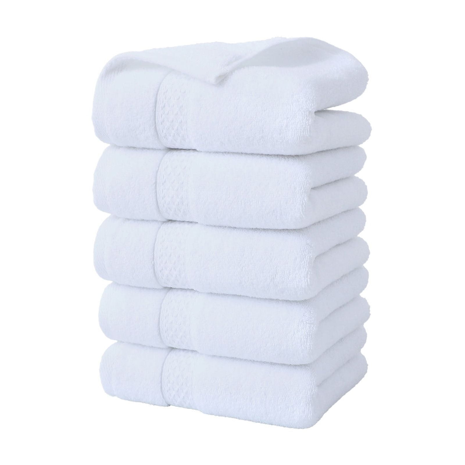 Towels, 5 Pack Premium Hand Towels, Cotton, Ultra Soft and Highly Absorbent Towels for Bathroom, Gym, Shower, Hotel, and Spa