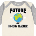 thumbnail image 4 of Inktastic Future History Teacher Boys or Girls Long Sleeve Baby Bodysuit, 4 of 5