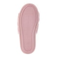 thumbnail image 5 of Joyspun Women's Rhinestone Bow Open-Toe Slippers, 5 of 5