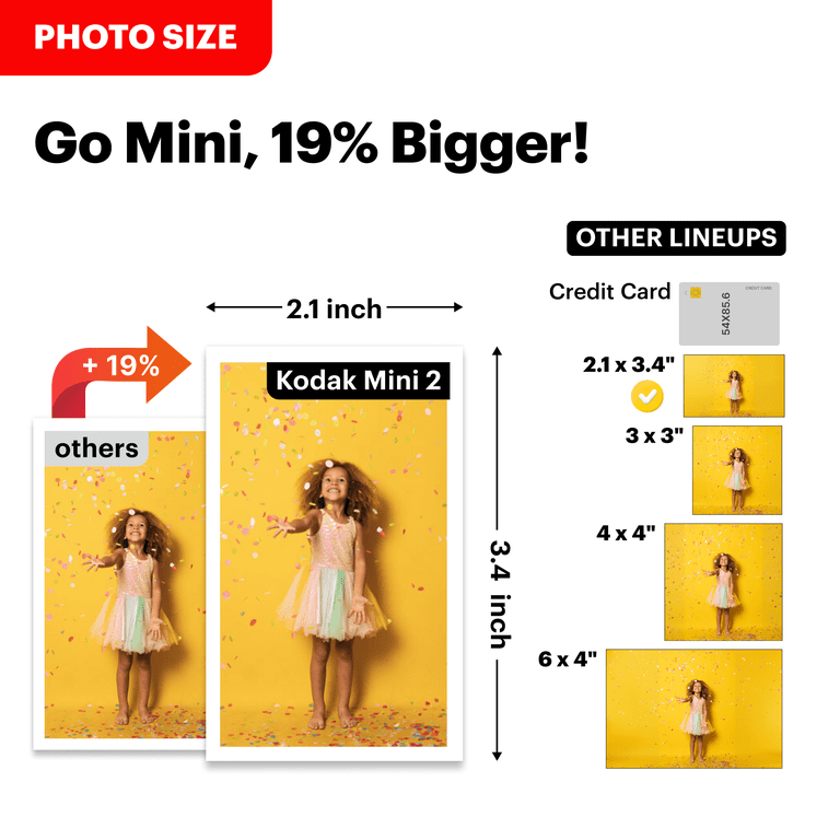 KODAK Mini Shot 2 Retro Digital Camera and Photo Printer, Easy