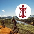 thumbnail image 3 of relayinert SWTXO Bicycle Water Bottle Holder Mountain Bike Cup Rack Outside Riding Beverage Cage Bracket Screws Accessories Red Double Side 1Set, 3 of 6