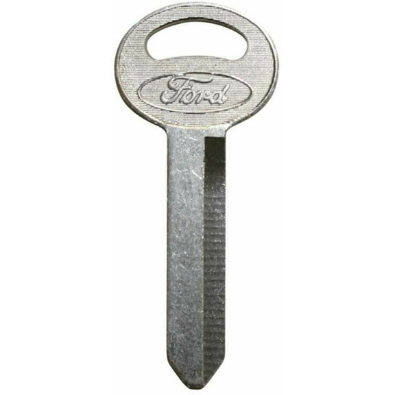 Ford Oval Key Blank 1965-1977 Galaxie Fairlane Mustang Bronco Galaxie Cougar