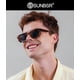 thumbnail image 3 of Gafas de Sol SUNBSR Retro Rectangulares para Hombre y Mujer, 3 of 8