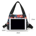thumbnail image 3 of ibiyuan Crossbody Bags With Adjustable Straps Waterproof Nylon Tote Bag for Women, Large Capacity Multi-Pocket Shoulder Handbag for Lunch Grocery School Daily Use, 3 of 8