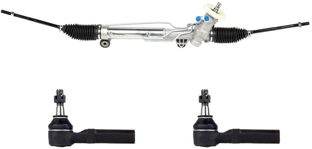 Hex Autoparts Power Steering Rack & Pinion 2 Outer Tie Rod Ends for Chevrolet Impala Monte Carlo Buick LaCrosse Century Regal Pontiac Grand Prix 