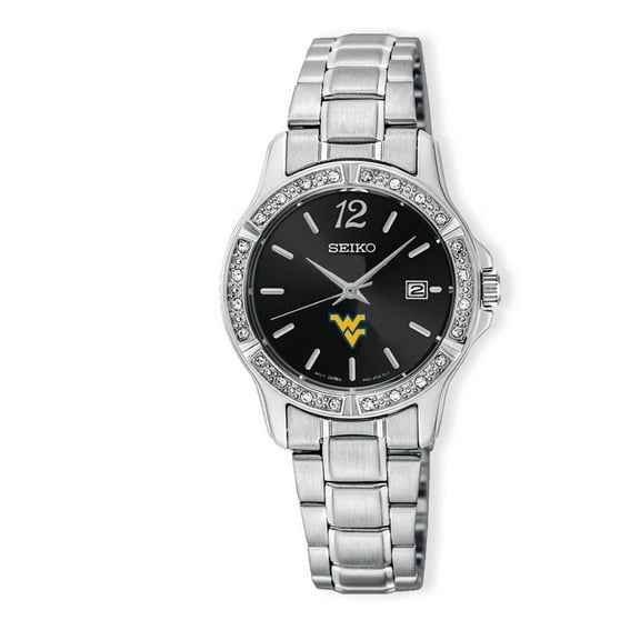 West Virginia Mountaineers  Seiko Women's PRIME Chronograph