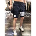 thumbnail image 3 of Pantalones cortos para hombre, de gran tamaño, blancos, para hombre, esenciales, sin logotipo, ropa informal, novedad de 2024, pantalones XXL con gráficos de primera calidad, 3 of 5