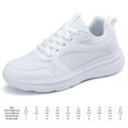 thumbnail image 2 of Zapatillas de deporte con aumento de altura, cómodas, informales, punta ancha, para hombres y mujeres, 2 of 9