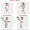 thumbnail image 2 of Arneses de seguridad para bebés, arnés ajustable para caminar con baberos, asistente para caminar, andador para bebés, cinturón de seguridad desmontable, 2 of 4