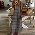 thumbnail image 4 of outlander tartan - fraser tartan Sleeveless Dress summer dresses womens long dresses for women, 4 of 6
