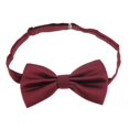thumbnail image 2 of de lazo de esmoquin de bodas Rojo purpúreo Zulema Pajarita pre atada para hombre, 2 of 4