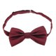 thumbnail image 2 of de lazo de esmoquin de bodas Rojo purpúreo Zulema Pajarita pre atada para hombre, 2 of 4