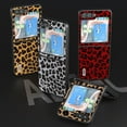 thumbnail image 2 of ELEHOLD for Samsung Galaxy Z Flip 5 2023 Slim Case,Leopard Print Texture for Women Men,Luxury  Premium PU Leather Case Anti-Scratch Shockproof Cover for Samsung Galaxy Z Flip 5,Gold, 2 of 5