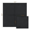 thumbnail image 2 of Servilletas de cóctel JOWLOT, 2 capas, negras, 600 unidades, 11,4 x 11,4 cm, paquete de 6, 2 of 6