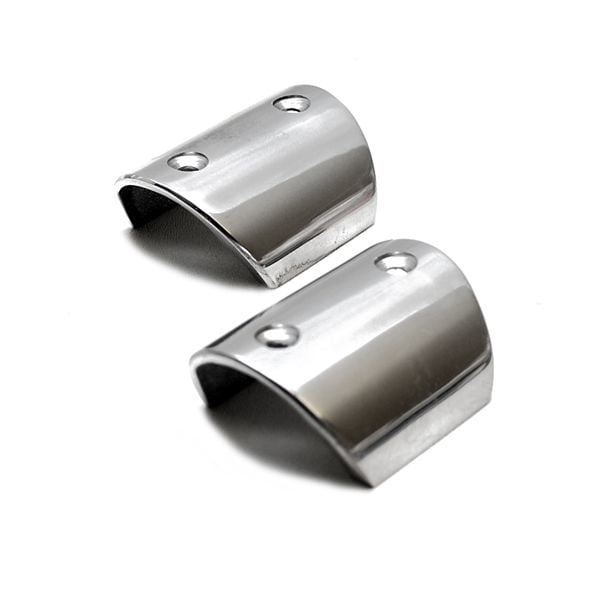 Tracker MMC18438 Aluminum 2 5/8 In Boat Gunnel Molding Center Caps (pair)