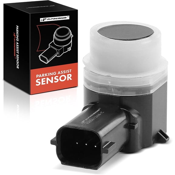 A-Premium Front Outer Reverse Backup Parking Assist Sensor Compatible with Select Ford Models - Escape 2017 2018 2019, Replace# EM2T15C868BA, F1ET15C868AA