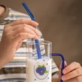 thumbnail image 3 of Fareti 400ml Glass Cups with Lids and Straws,Glass Tumbler with Handle, Reusable Coffee Cups for Smoothies, Tea, Juice, Boba Cup for Cold and Hot Drinks, Travel Cup, 3 of 5