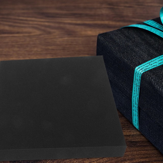 Homoyoyo 2Pcs Black Sponge Sheets Packaging Cushion Pads Extra Protective Layer for Small Business Use