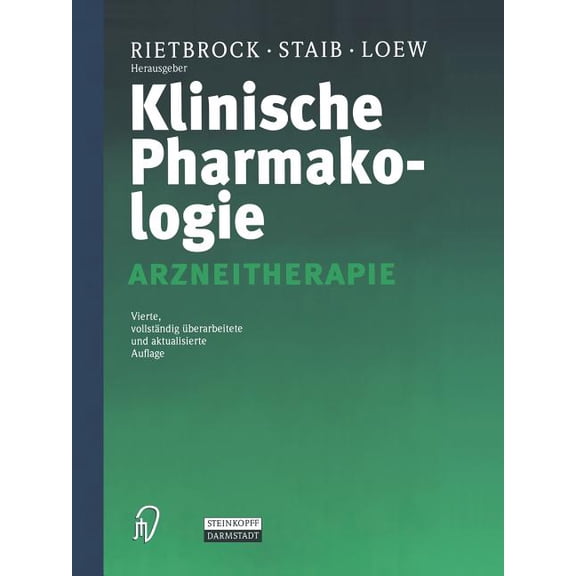 Klinische Pharmakologie: Arzneitherapie, (Paperback)
